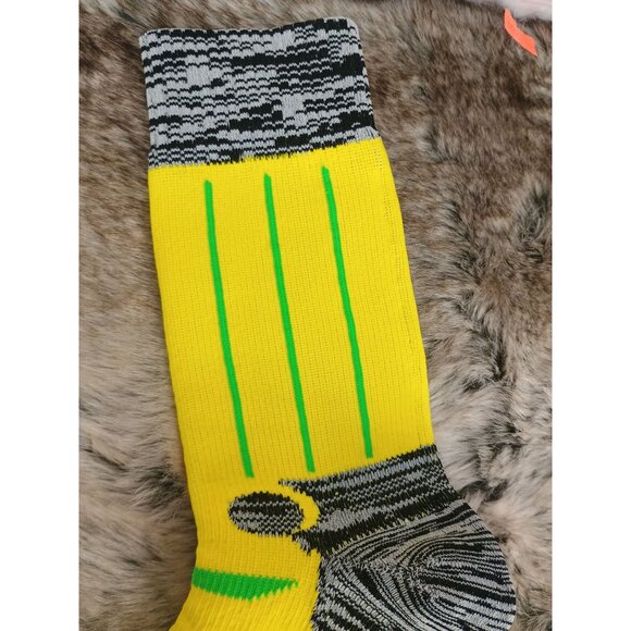 Randy Sun‎ Waterproof Breathable Knee High Socks Yellow & Gray Unisex - Picture 6 of 7